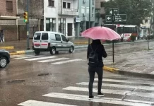 Alerta por fuertes tormentas y brusco descenso de temperatura en Entre Ríos para este fin de semana