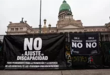 Discapacidad: convocan a un cese de actividades durante tres días