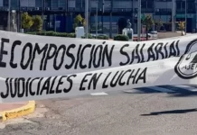 El paro de los judiciales tuvo una adhesión del 89%