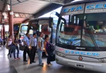 Etacer aumentó los pasajes del recorrido Paraná – Santa Fe