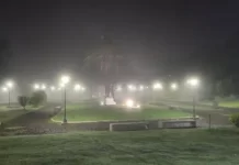 El viernes comenzó con neblina en Paraná y se espera una tarde templada