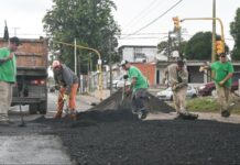 Calle a Calle: continúa la intervención para mejorar la trama vial de la ciudad