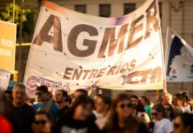 Agmer convocó a un paro este miércoles