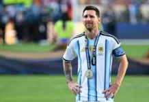 Lionel Messi no contuvo las lágrimas tras la derrota ante España