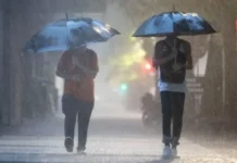 Renuevan alerta naranja por tormentas y vientos para este jueves
