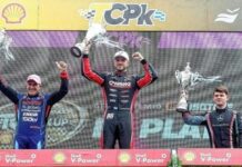 Mariano Werner largó último en La Plata y llegó segundo en la final de TC Pick Up